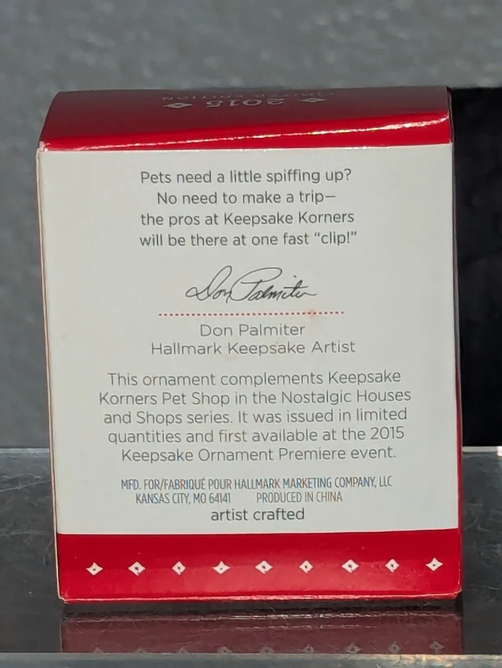 2015 Hallmark Keepsake 